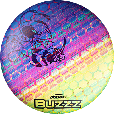 Discraft Buzzz Honeycomb Full Foil Super Color Multi Black